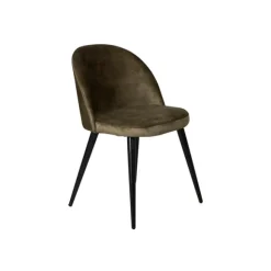 Velvet matstol 2-pack
