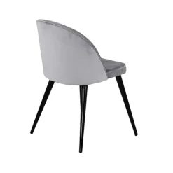 Velvet matstol 2-pack