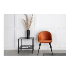Velvet matstol 2-pack