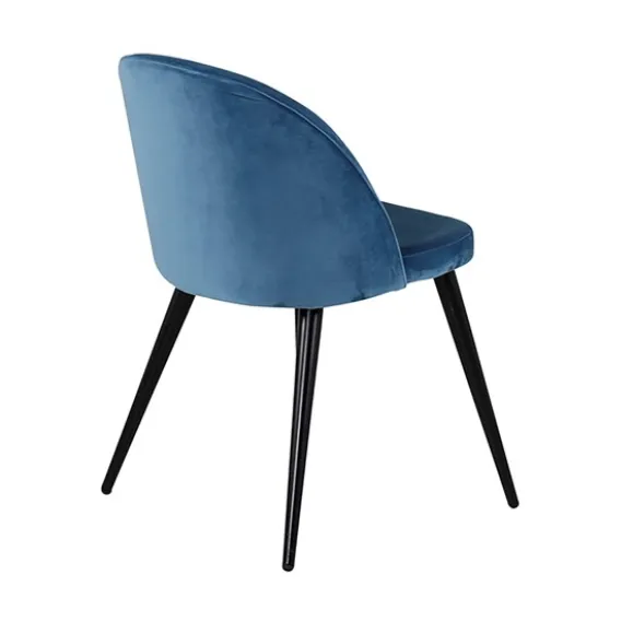 Velvet matstol 2-pack