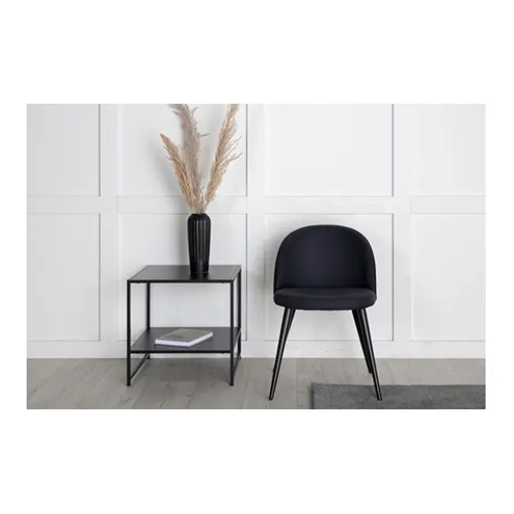 Velvet matstol 2-pack