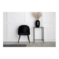 Velvet matstol 2-pack