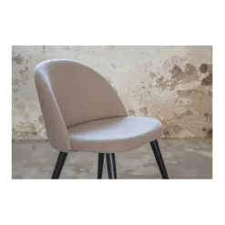 Velvet matstol 2-pack