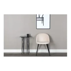 Velvet matstol 2-pack