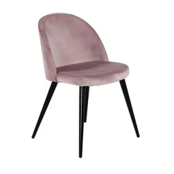 Velvet matstol 2-pack