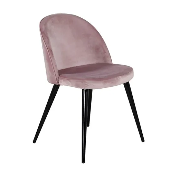 Velvet matstol 2-pack