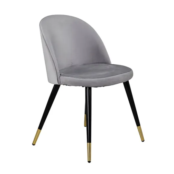 Velvet matstol 2-pack