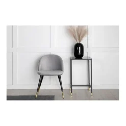 Velvet matstol 2-pack