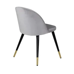 Velvet matstol 2-pack