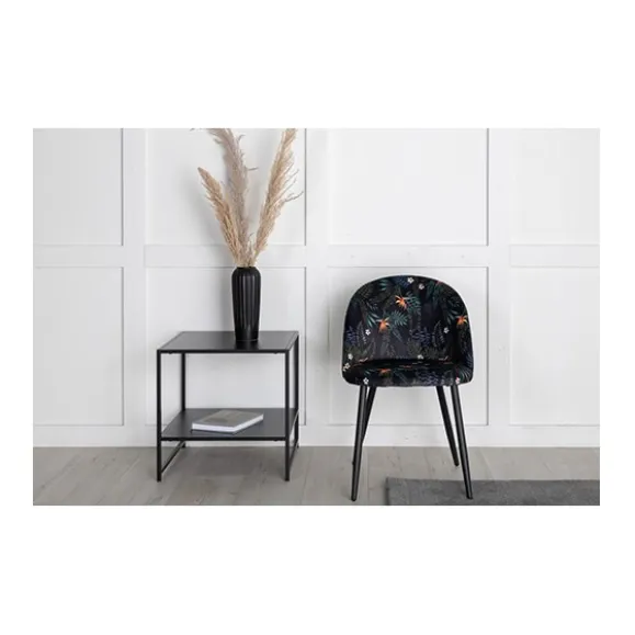 Velvet matstol 2-pack